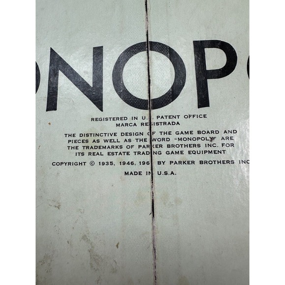 Vintage 1960’s Monoploy Parker Brothers Game *Read - Picture 4 of 11